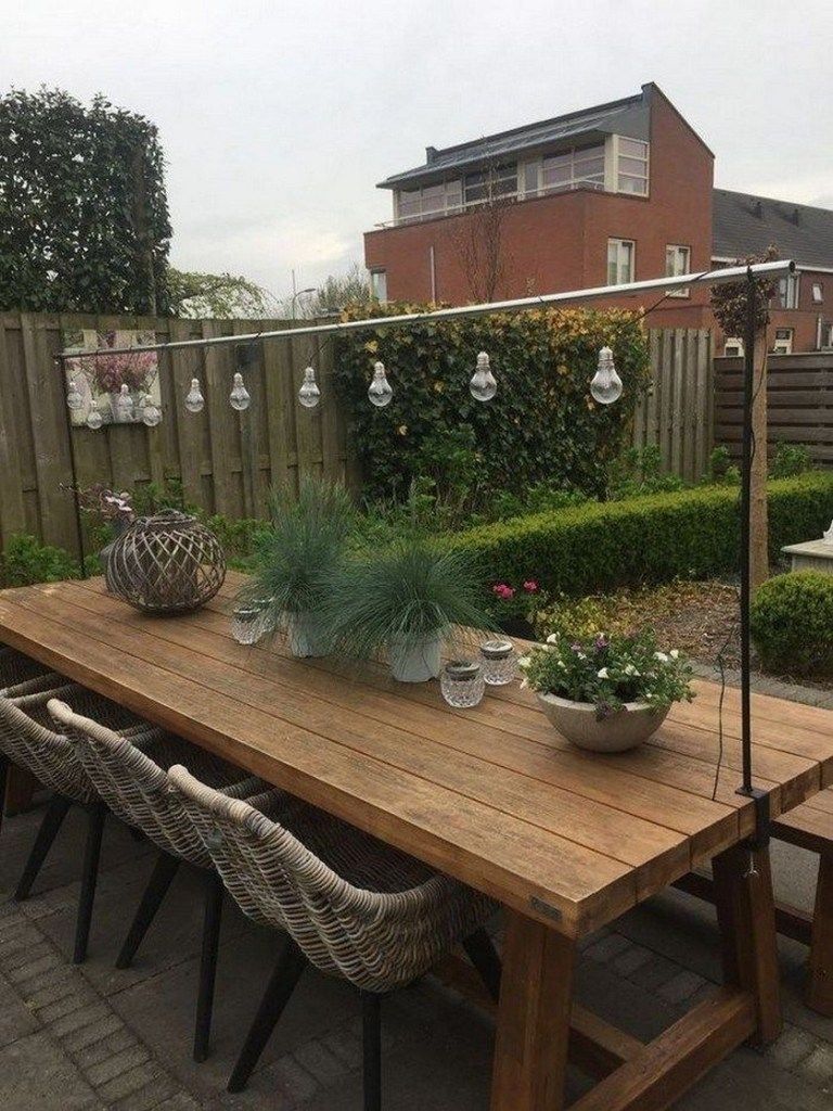 вњ”54 small backyard ideas to create a charming hideaway 33 #backyardideas Small... - Elaine -   14 garden design patio ideas