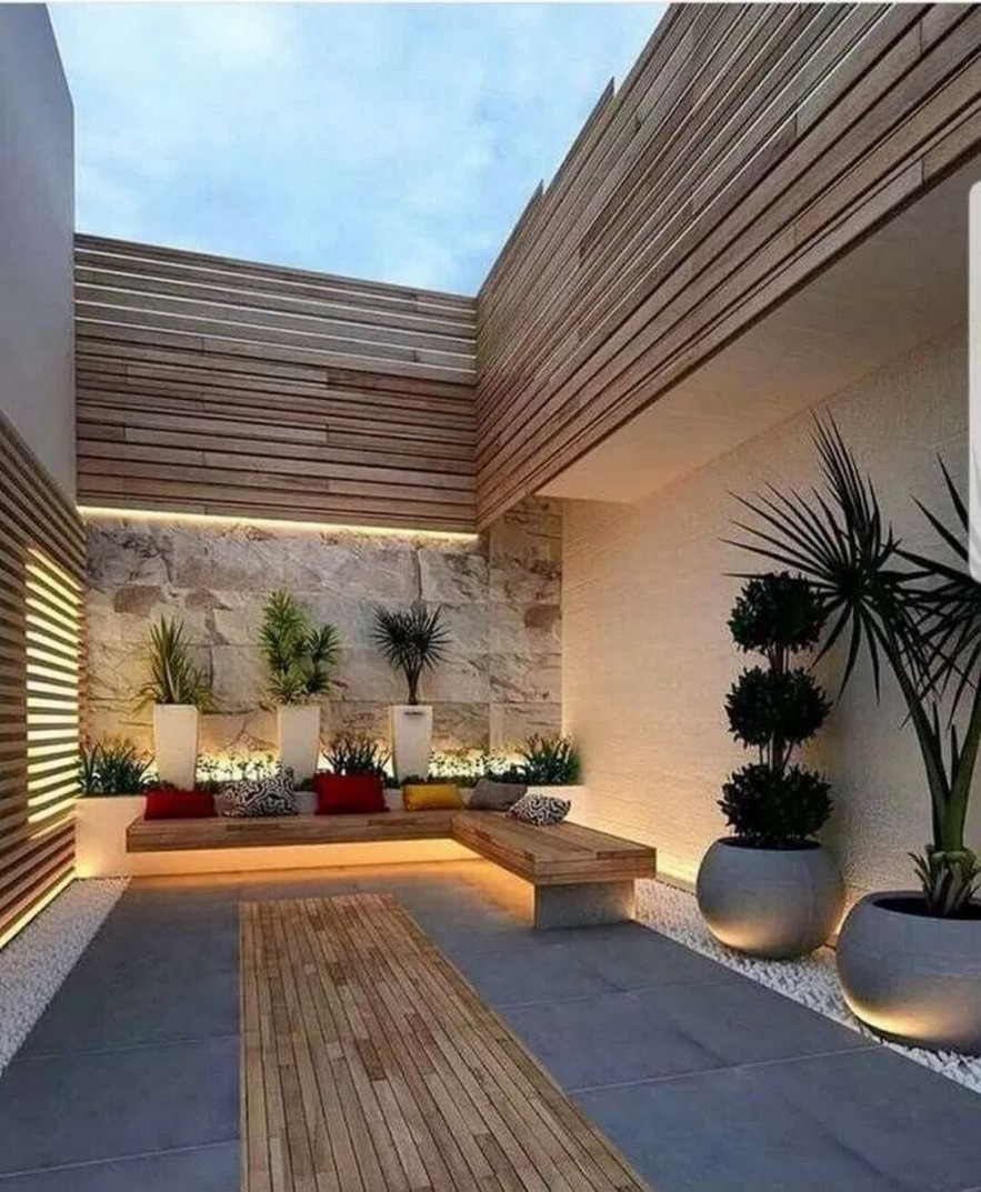 26+ Patio Ideas to Beautify Your Home On a Budget #patiogarden Patio Ideas - A small patio is, para -   14 garden design patio ideas