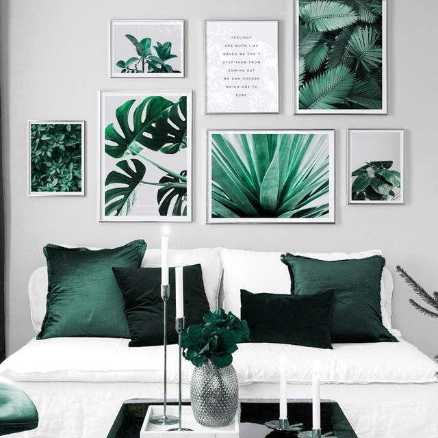 US $2.98 49% OFF|Monstera Leaves Aloe Natural Plant Quotes Wall Art Canvas Painting Nordic Posters And Prints Wall Pictures For Living Room Decor|Painting & Calligraphy|   - AliExpress -   14 monstera plants Quotes ideas