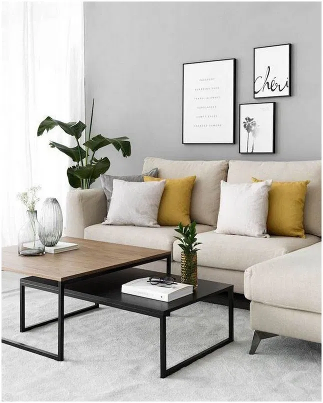84 Popular Apartment Living Room Decorating Ideas in 2020 22 -   14 room decor Classy grey ideas
