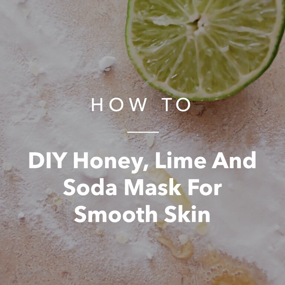 DIY Honey, Lime And Soda Mask For Smooth Skin -   14 skin care Redness baking soda ideas