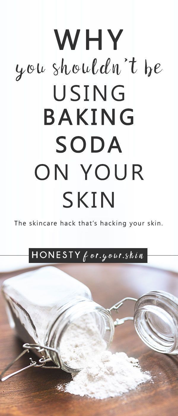 Why You Should Stop Using Baking Soda on Your Skin | Honesty For Your Skin -   14 skin care Redness baking soda ideas