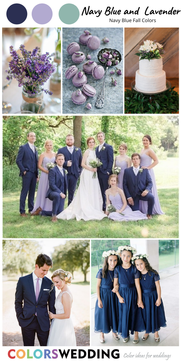 Top 8 Navy Blue Fall Wedding Color Combos -   14 wedding Blue navy ideas