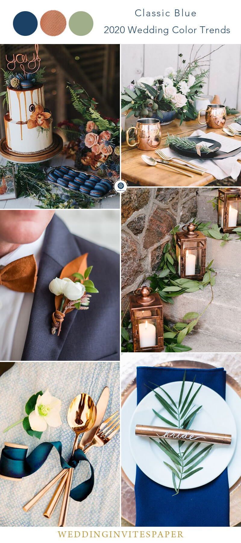 10 Stunning Ways to Include Pantone's Color of the Year  in 2020 Wedding -   14 wedding Blue navy ideas