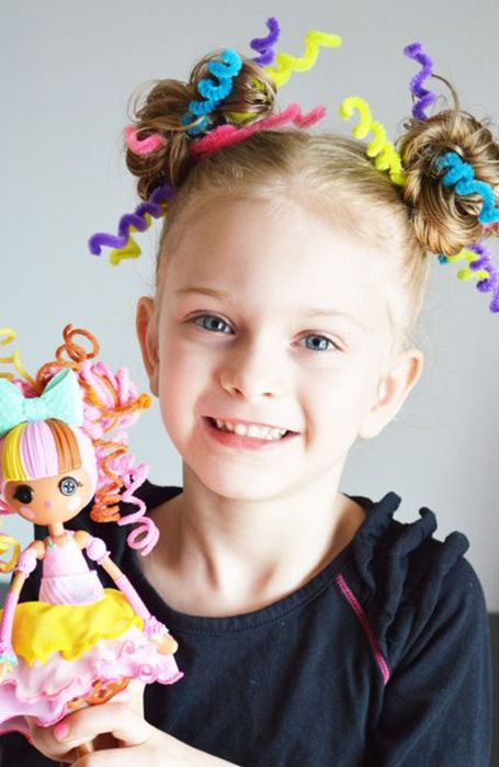 20 Crazy Hair Day Ideas for Girls -   15 hair DIY for school ideas