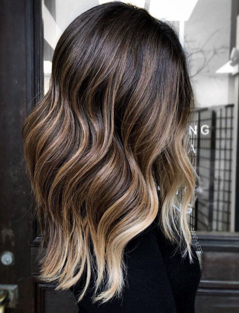 20 Stunning Examples of Summer Hair Highlights To Swoon Over Right Now -   15 hair Waves brunette ideas