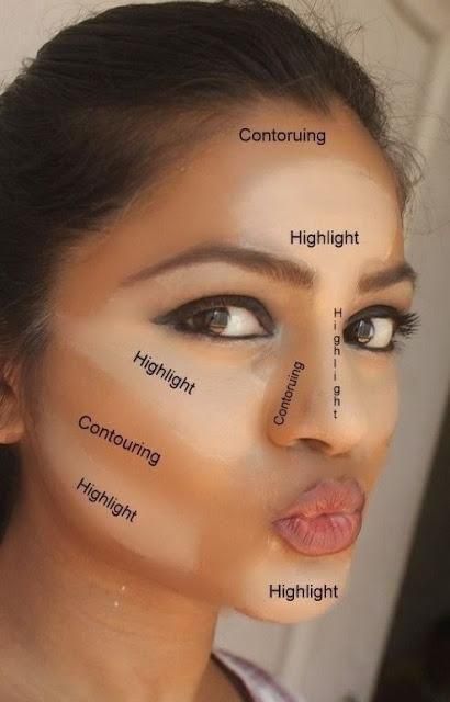 Professional Ladies Makeup Face Blush Contour Highlighter Stick Foundation Make Up Bronzer Base Concealer Pencil Maquiagem -   15 makeup Face contouring ideas