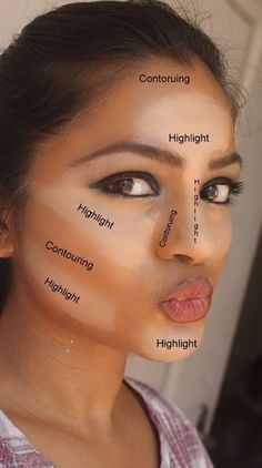 15 makeup Face contouring ideas