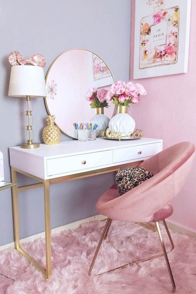 36 Makeup Vanity Table Designs To Decorate Your Home -   15 makeup Table ideas