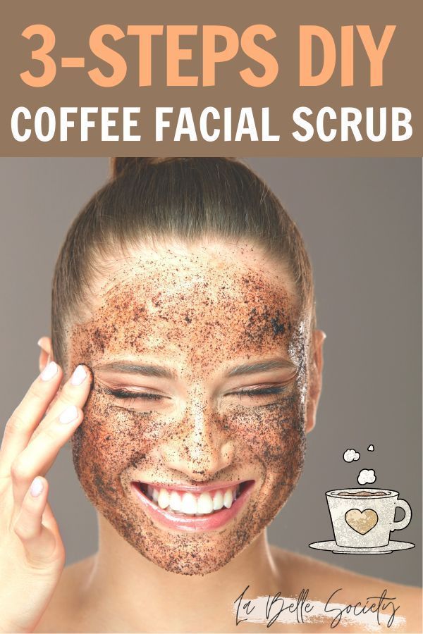 Home DIY: 3-Ingredients Coffee Face Scrub for Acne | La Belle Society -   15 skin care Acne lush ideas