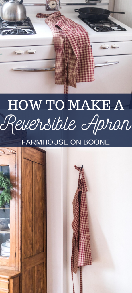 Reversible Apron Pattern - Farmhouse on Boone -   16 diy projects Baby thoughts ideas