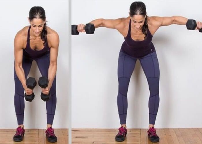 Ejercicios para una espalda y brazos definidos - Adelgazar en casa -   16 fitness Mujer espalda ideas