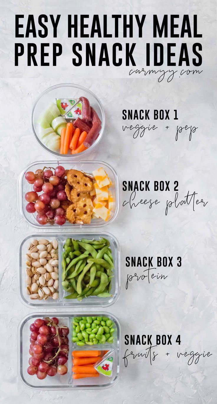 Easy Healthy Meal Prep Snack Ideas - Carmy - Run Eat Travel -   16 fitness Nutrition meal ideas