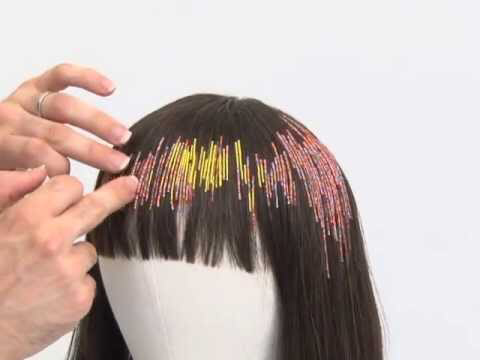 hair beads/ How to thread small beads in the hair to create colors patterns -   16 hair Braids thread ideas