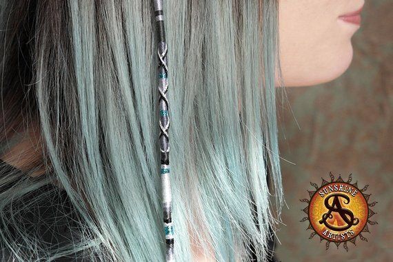 Handmade urban clip in hair wrap extension -   16 hair Braids thread ideas