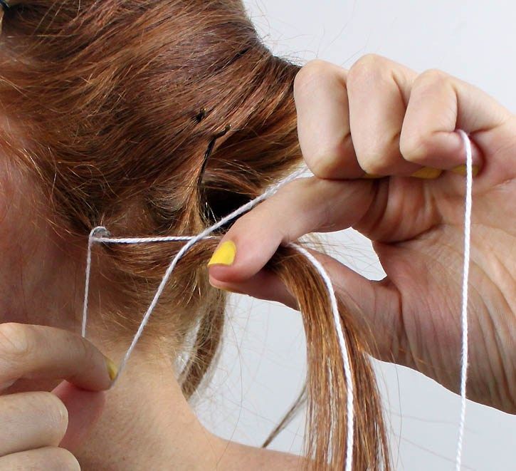 Hair Wrap Tutorial - Gina Michele -   16 hair Braids thread ideas