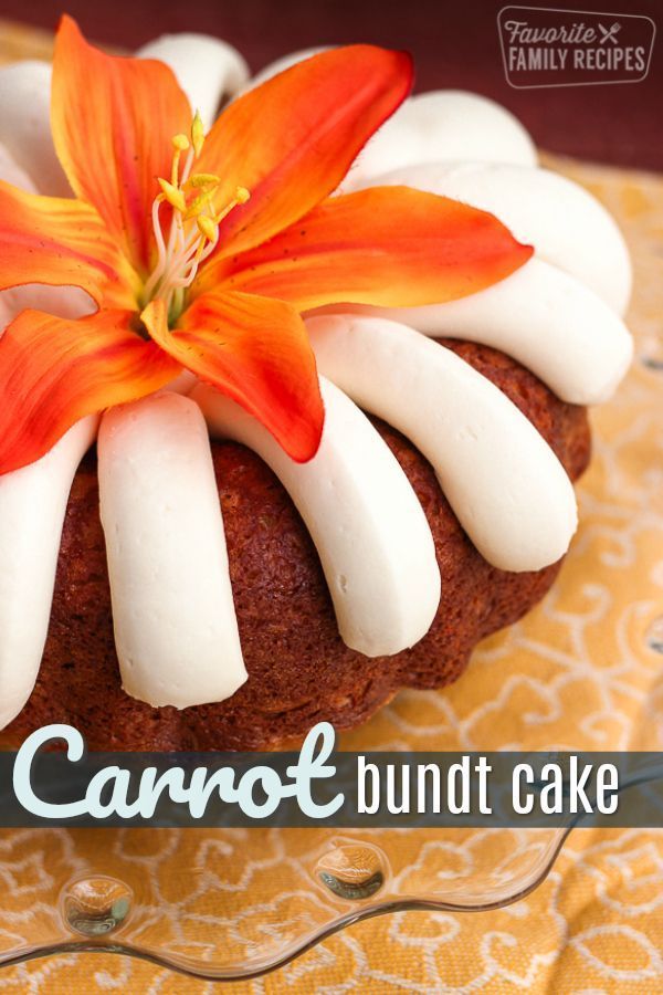 Nothing Bundt Cake's Carrot Cake Copycat -   17 cake Bundt parties ideas