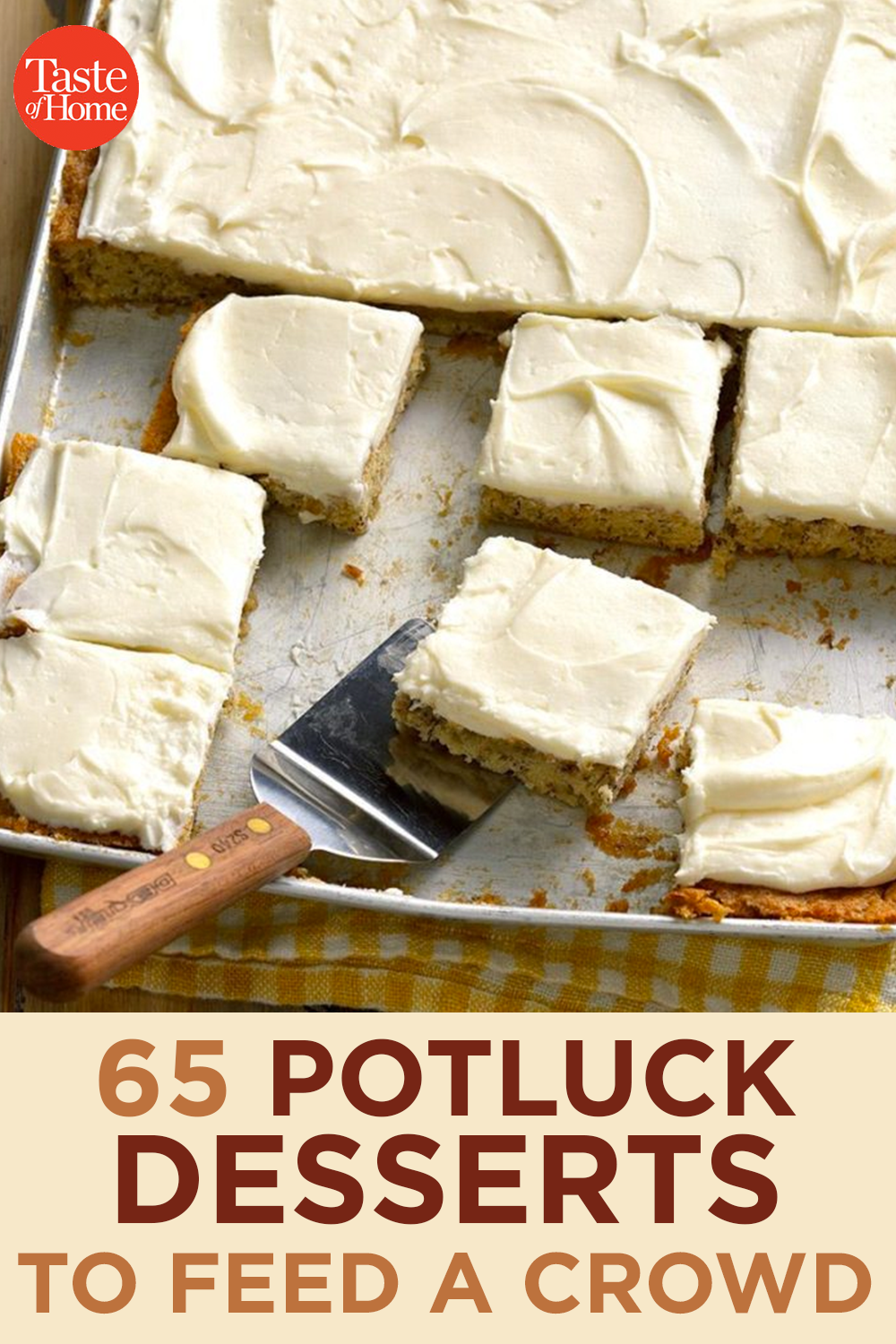65 Potluck Desserts That Will Feed a Crowd -   17 desserts For Parties entertaining ideas