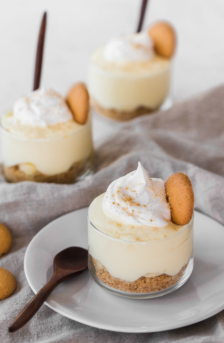 Banana Pudding Mini Desserts in Cups Recipe - Celebrations at Home -   17 desserts For Parties entertaining ideas