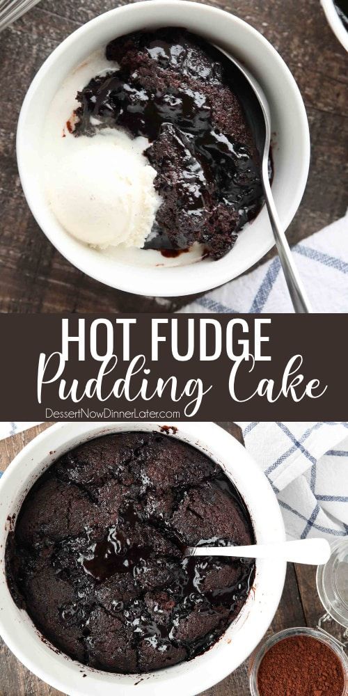 Hot Fudge Pudding Cake | Dessert Now, Dinner Later! -   17 desserts Winter pudding cake ideas