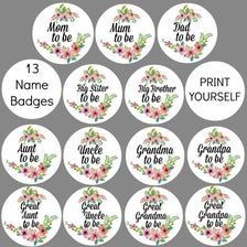 Baby Shower Mimi To Be Instant Download DIY Printable Badge Digital Print At Home Baby Shower Decoration -   17 diy projects For Mom baby shower ideas