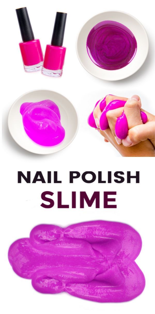 Nail Polish Slime -   17 diy projects For School nail polish ideas