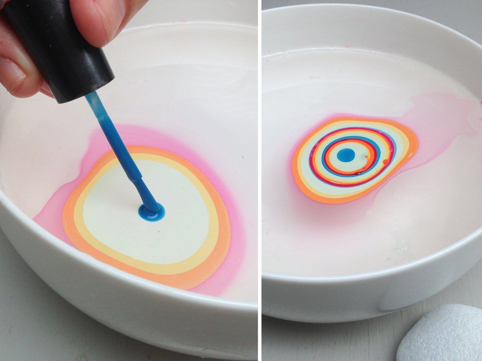 Marbled Paperweight -   17 diy projects For School nail polish ideas