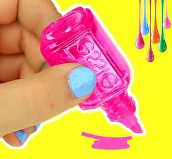 17 diy projects For School nail polish ideas