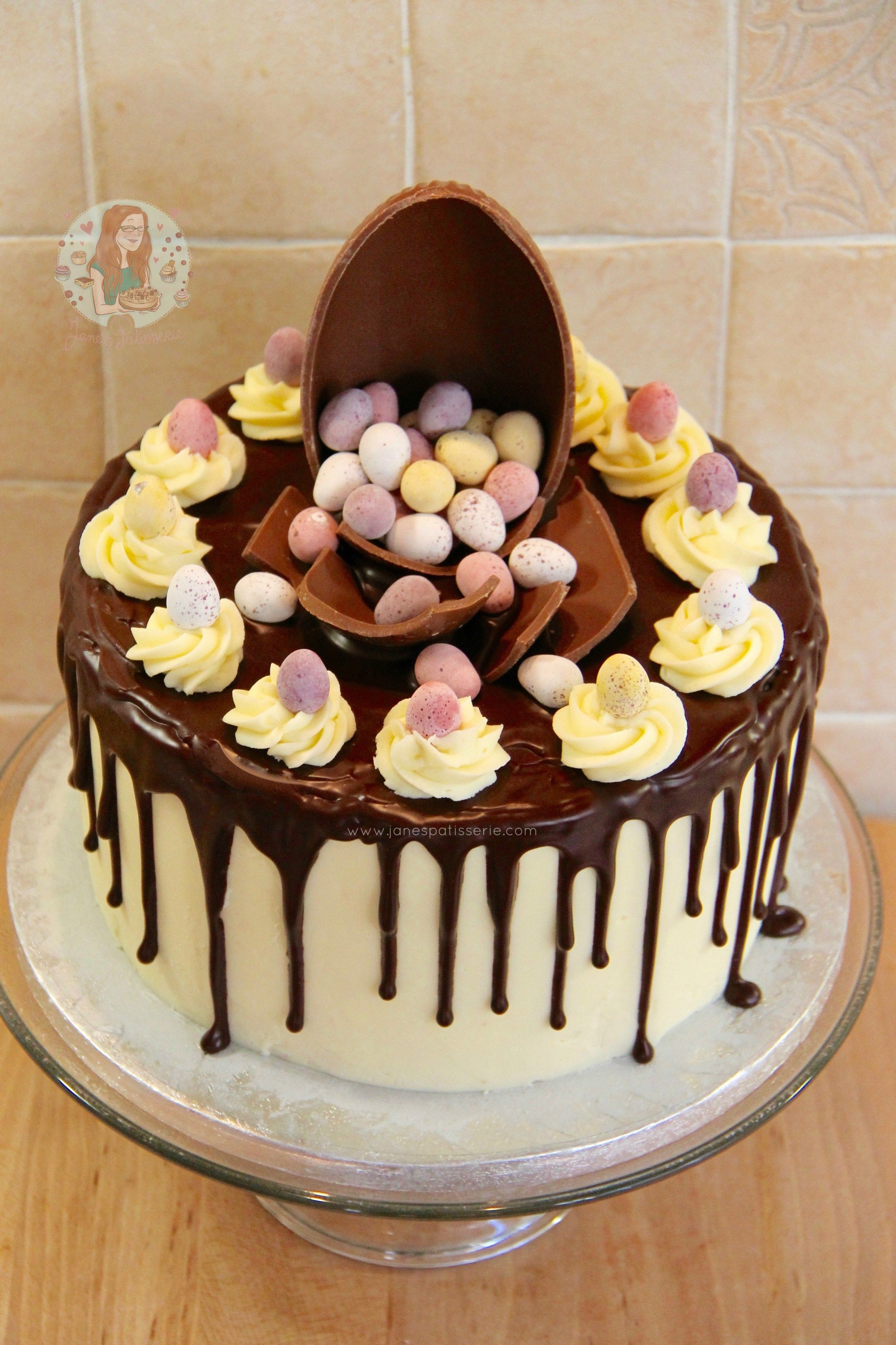 Mini Egg Cake! - Jane's Patisserie -   17 drip cake Yellow ideas