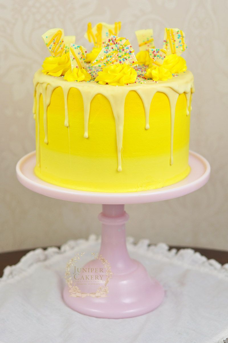 Bakery cakes in Kingston-upon-Hull and surrounding area -   17 drip cake Yellow ideas