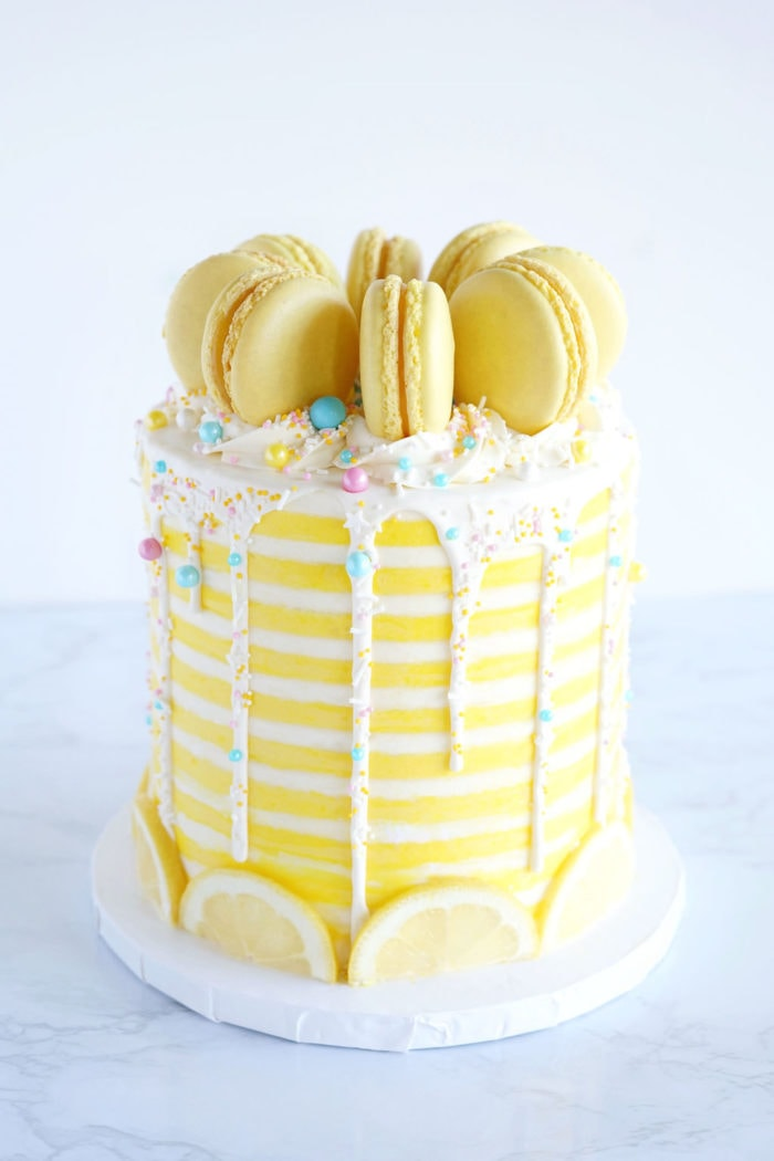 Lemon Layer Cake | Best Friends For Frosting -   17 drip cake Yellow ideas
