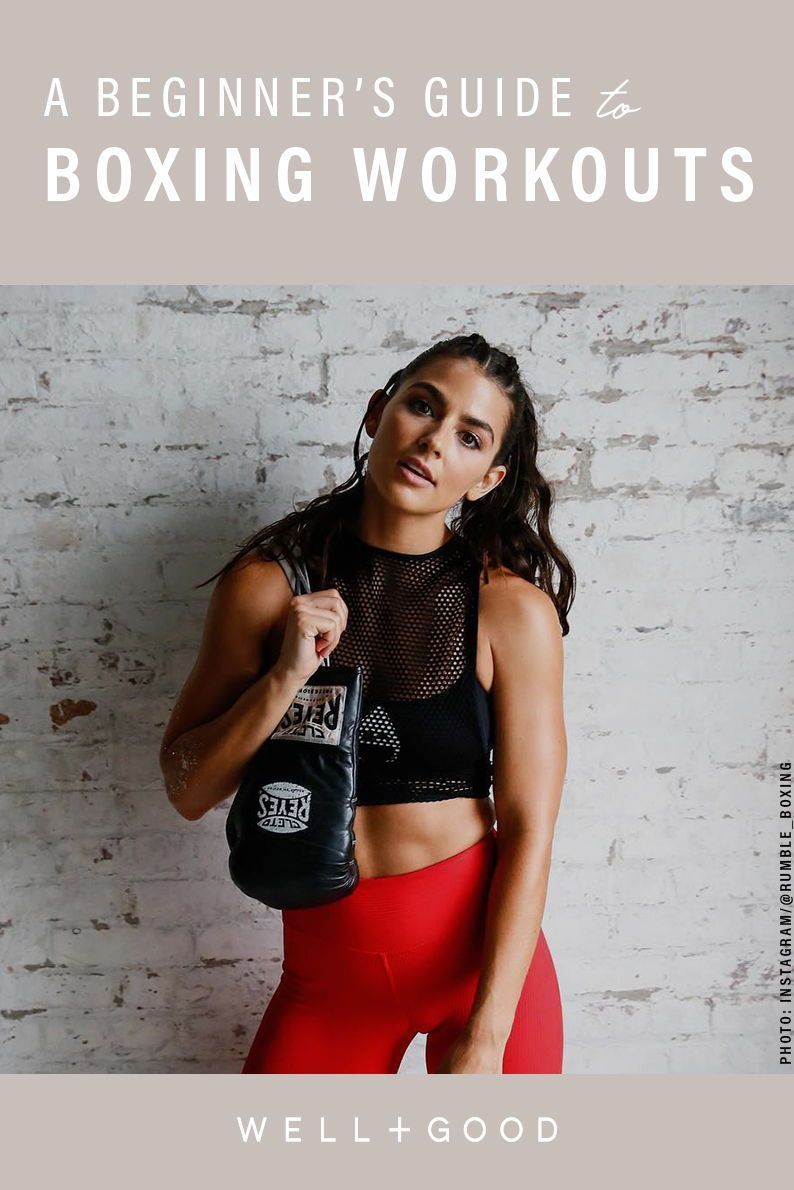 A beginner's guide to boxing workouts | Well+Good -   17 fitness Women boxing ideas