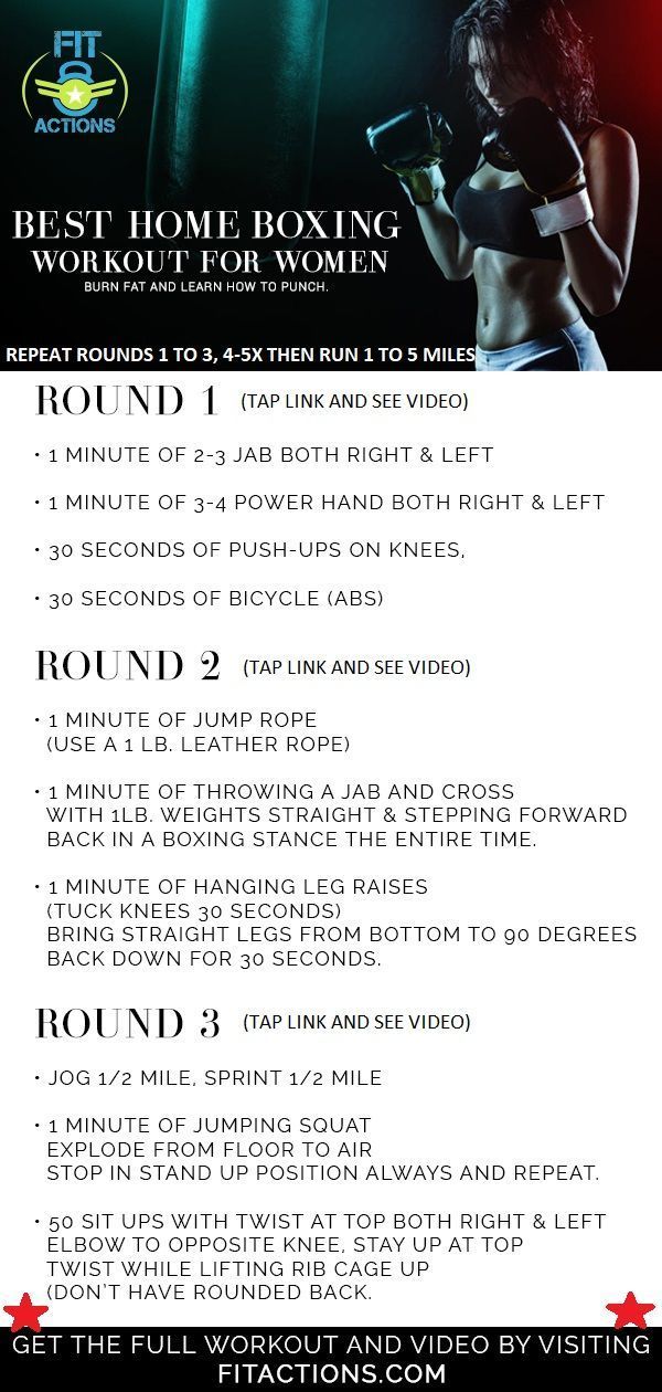 #1 Best Home Boxing Workout For Women To Burn Fat and Learn How To Punch. | Home Workouts, Punching Workouts, How to Get Fit -   17 fitness Women boxing ideas