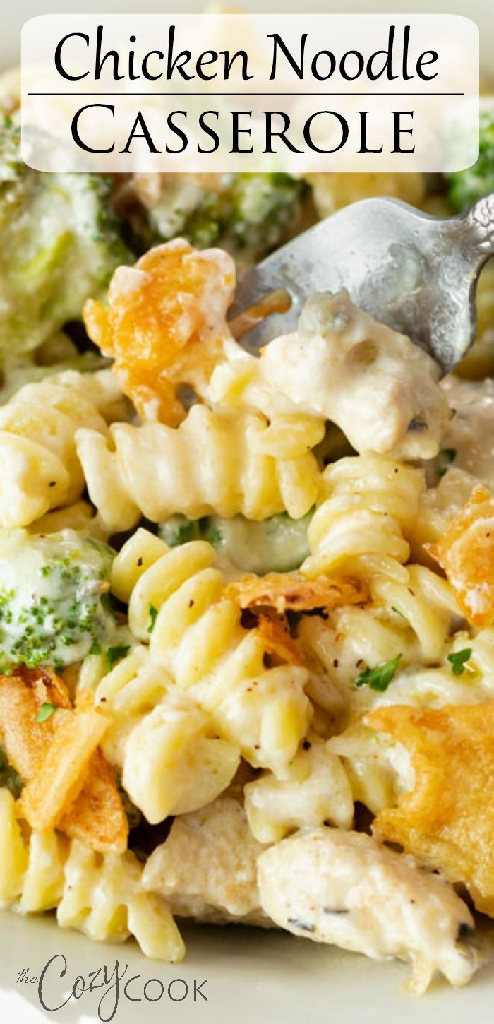 Chicken Noodle Casserole -   17 healthy recipes For One main dishes ideas