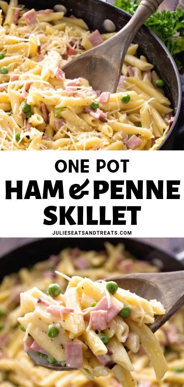 One Pot Ham & Penne Skillet Recipe -   17 healthy recipes For One main dishes ideas