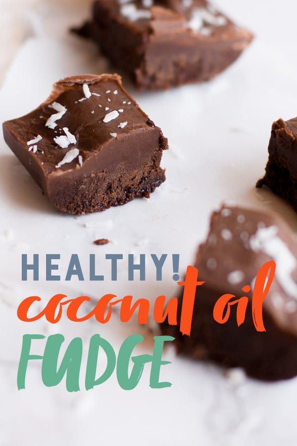Dark Chocolate Coconut Oil Fudge | Wholefully -   18 diet Snacks coconut oil ideas