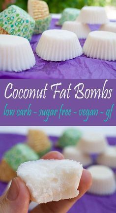 Coconut Fat Bombs - -   18 diet Snacks coconut oil ideas