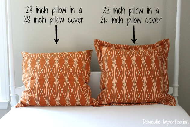 Sewing a Euro Sham Pillow with Flanges -   18 diy projects Sewing throw pillows ideas