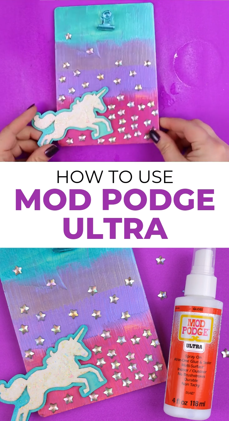 How to Use Mod Podge Ultra -   18 diy projects Tutorials pictures ideas