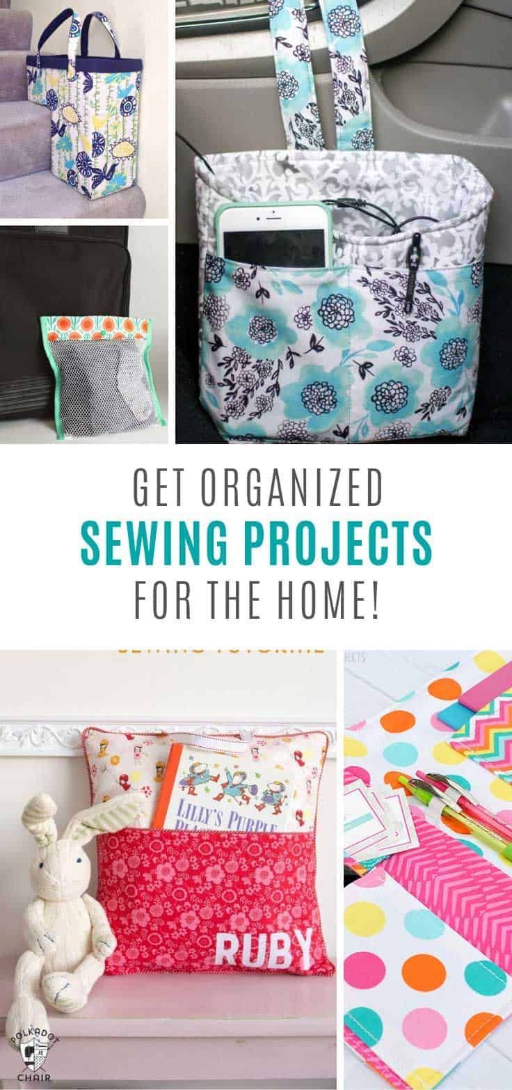 15 Awesome Sewing Projects to Make You an Organization Genius! -   18 diy projects Tutorials pictures ideas