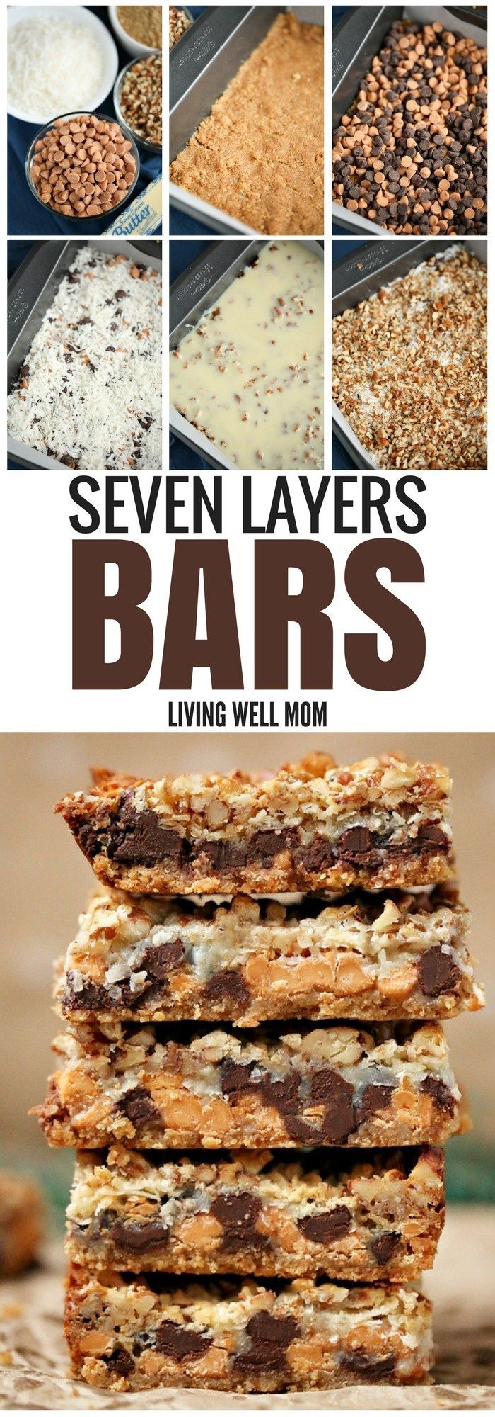 Magic Cookie Bars | Seven Layer Bars + Variations -   18 quick desserts For A Crowd ideas