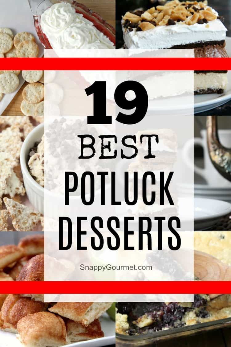 19 Best Potluck Desserts -   18 quick desserts For A Crowd ideas