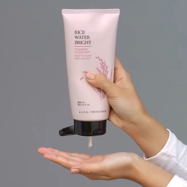 Rice Water Bright Foam Cleanser by Newavon -   18 skin care Regimen cleanses ideas