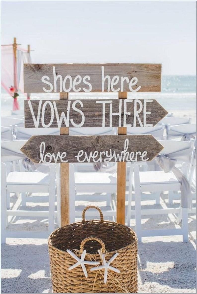 Shoes Here Sign Vows There Love Everywhere Beach Wedding Sign, Reception Sign, Custom Wedding Signs, Boho Bohemian waterfront destination -   18 wedding Beach bar ideas