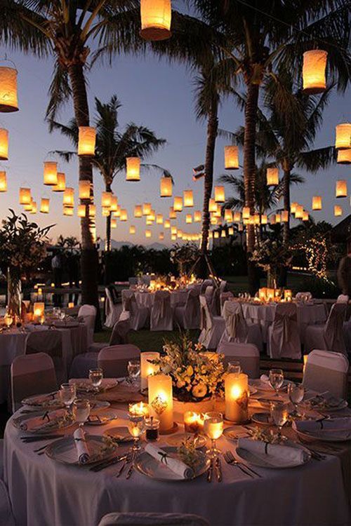 21 Fun and Easy Beach Wedding Ideas -   18 wedding Beach lights ideas