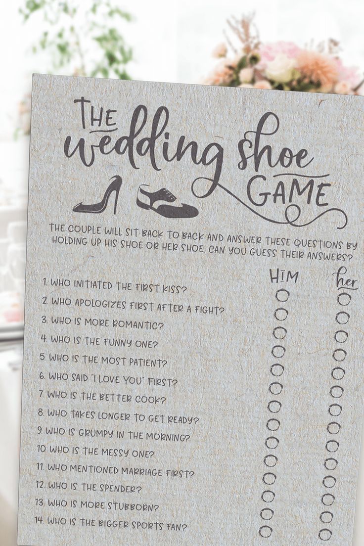Grey Wedding Shoe Bridal Shower Game. Wedding Shoe Game . Bridal Shower Game,Virtual Bridal Shower -   18 wedding Games for money ideas