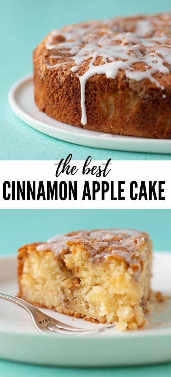 The BEST Cinnamon Apple Cake - Sweetest Menu -   19 cake Apple sweets ideas