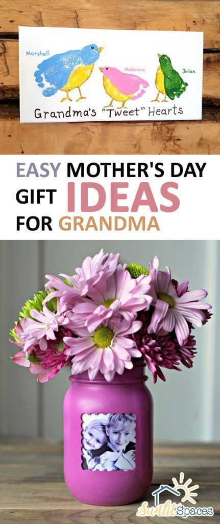 Easy Mother's Day Gift Ideas for Grandma – Sunlit Spaces | DIY Home Decor, Holiday, and More -   19 holiday DIY mother’s day ideas