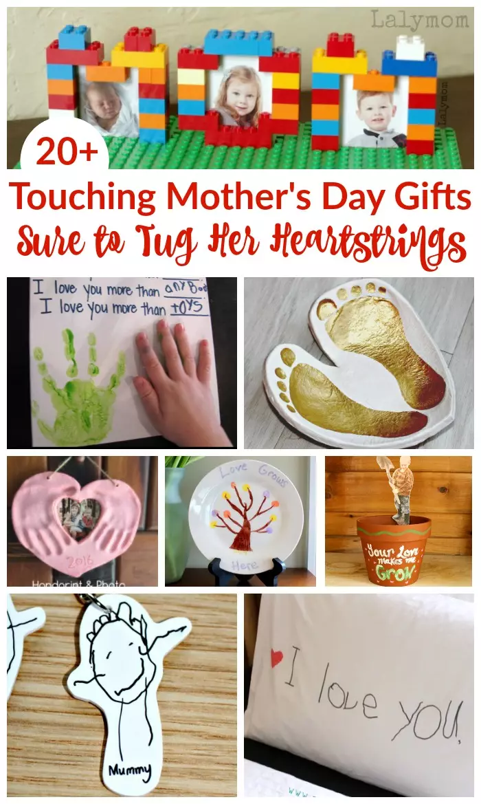 20+ Touching Mother's Day Gift Ideas Sure to Tug at Her Heartstrings - LalyMom -   19 holiday DIY mother’s day ideas