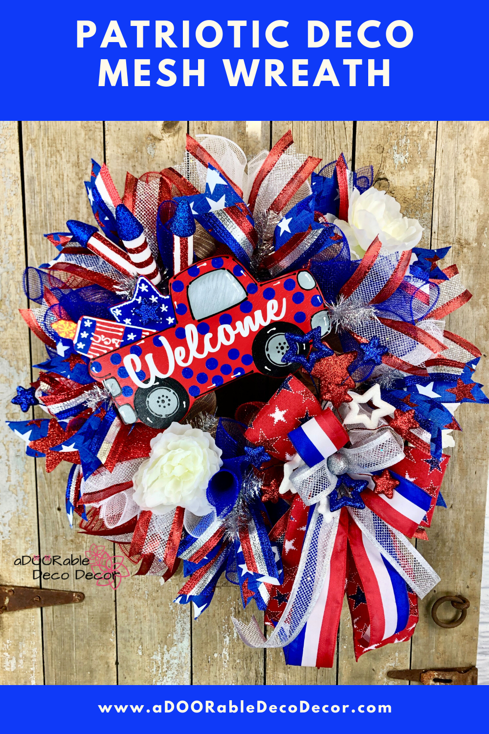 4th of July Wreath -   19 holiday Wreaths 4th of july ideas